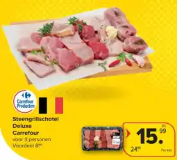 Carrefour Market Steengrillschotel Deluxe Carrefour aanbieding