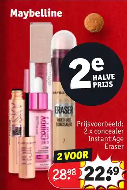 Kruidvat Maybelline aanbieding