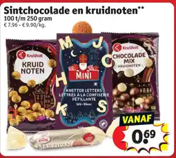 Kruidvat Sintchocolade en kruidnoten aanbieding