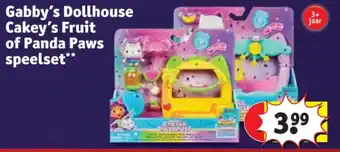 Gabby’s Dollhouse Cakey’s Fruit of Panda Paws speelset