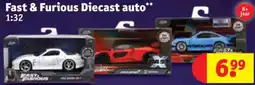 Kruidvat Fast & Furious Diecast auto aanbieding
