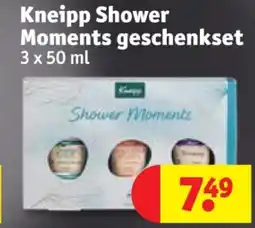 Kruidvat Kneipp Shower Moments geschenkset aanbieding