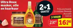Kruidvat 3 x masker Remedy Avocado 340 ml aanbieding