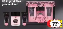 Kruidvat NG Crystal Pink geschenkset aanbieding
