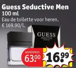 Kruidvat Guess Seductive Men aanbieding