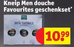 Kruidvat Kneip Men douche Favourites geschenkset aanbieding