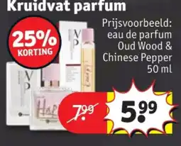 Kruidvat eau de parfum Oud Wood & Chinese Pepper 50 ml aanbieding