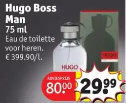 Kruidvat Hugo Boss Man aanbieding