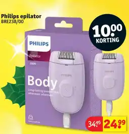 Kruidvat Philips epilator aanbieding
