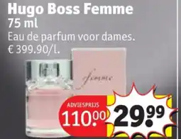 Kruidvat Hugo Boss Femme aanbieding