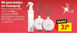 Kruidvat NG geurstokjes en roomspray aanbieding