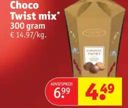 Kruidvat Choco Twist mix aanbieding