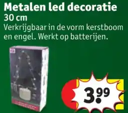 Kruidvat Metalen led decoratie aanbieding