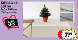Kruidvat Tafelkleed glitter aanbieding