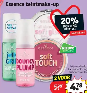 Kruidvat Essence teintmake-up aanbieding