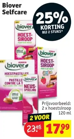 Kruidvat 2 x hoestsiroop 120 ml aanbieding