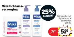 Kruidvat Mixa lichaams- verzorging aanbieding