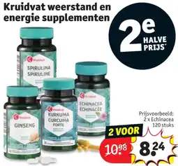 Kruidvat 2 x Echinacea 120 stuks aanbieding