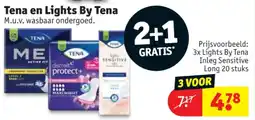 Kruidvat Tena en Lights By Tena aanbieding