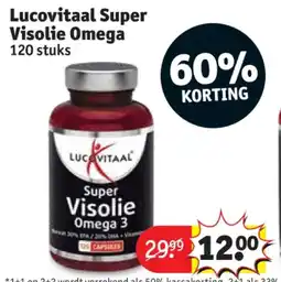 Kruidvat Lucovitaal Super Visolie Omega aanbieding