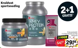 Kruidvat 3 x Clear Protein Ice Tea 220 gram aanbieding