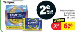 Kruidvat 2 x Compak Pearl Super 18 stuks aanbieding