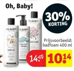 Kruidvat badfoam 400 ml aanbieding