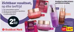 Kruidvat Kruidvat en Skin Science gezichtsverzorging aanbieding