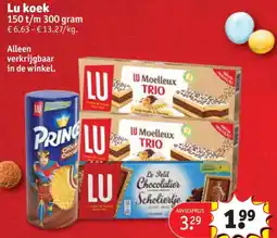 Kruidvat Lu koek aanbieding