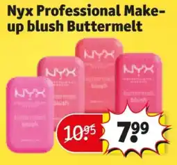 Kruidvat Nyx Professional Makeup blush Buttermelt aanbieding