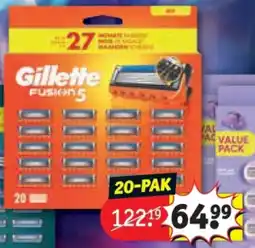 Kruidvat Gillette Fusion5 aanbieding