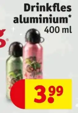 Kruidvat Drinkfles aluminium aanbieding
