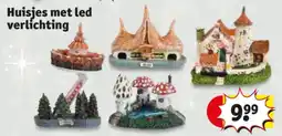 Kruidvat Huisjes met led verlichting aanbieding