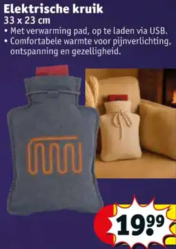 Kruidvat Elektrische kruik aanbieding