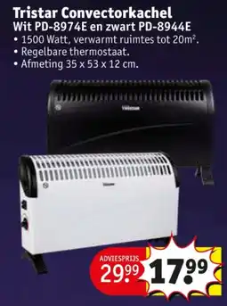 Kruidvat Tristar Convectorkachel aanbieding