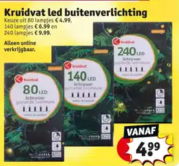 Kruidvat Kruidvat led buitenverlichting aanbieding