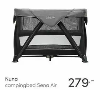 Baby & Tiener Nuna campingbed sena air aanbieding