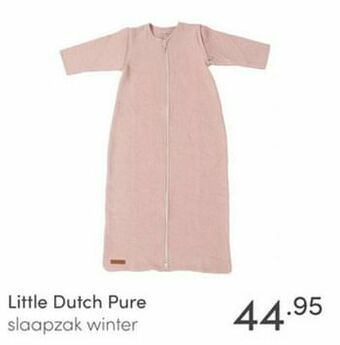 Baby & Tiener Little dutch pure slaapzak winter aanbieding