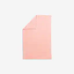 Decathlon Ultrazachte microvezel handdoek voor zwemmen lichtroze maat XL 110 x 175 cm aanbieding