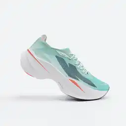 Decathlon Hardloopschoenen met carbonplaat voor heren KD900X LD+ groen aanbieding