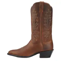 Decathlon Leren westernlaarzen voor dames Ariat Heritage R Toe aanbieding