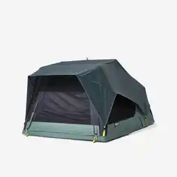 Decathlon OPBLAASBARE DAKTENT MH900 FRESH & BLACK 2 PERSONEN aanbieding