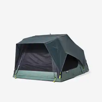 Decathlon OPBLAASBARE DAKTENT MH900 FRESH & BLACK 2 PERSONEN aanbieding