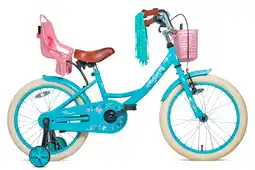 Decathlon Nogan Butterfly Kinderfiets - 18 inch - Turquoise aanbieding