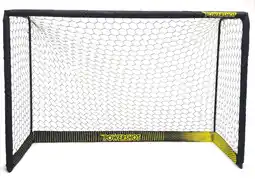 Decathlon Zwart stalen voetbaldoel - 3 x 2m aanbieding