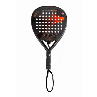 Decathlon Paddle racket Set padel raquettes Black Wolf aanbieding