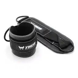 Decathlon Thor Ankle Straps – Volledig Gevoerd & Extra Breed voor Kickbacks & Side Raises aanbieding