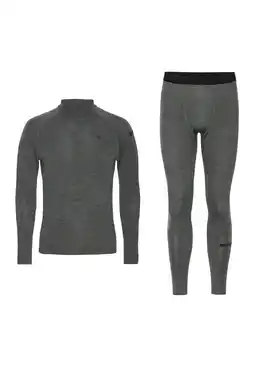 Decathlon Heren merino thermisch ondergoed set extreem warm top en legging aanbieding