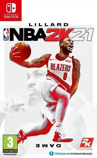 Dreamland Nintendo Switch NBA 2K21 ENG/FR aanbieding