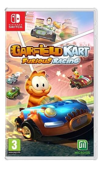 Dreamland Nintendo Switch Garfield Kart Furious Racing ENG/FR aanbieding